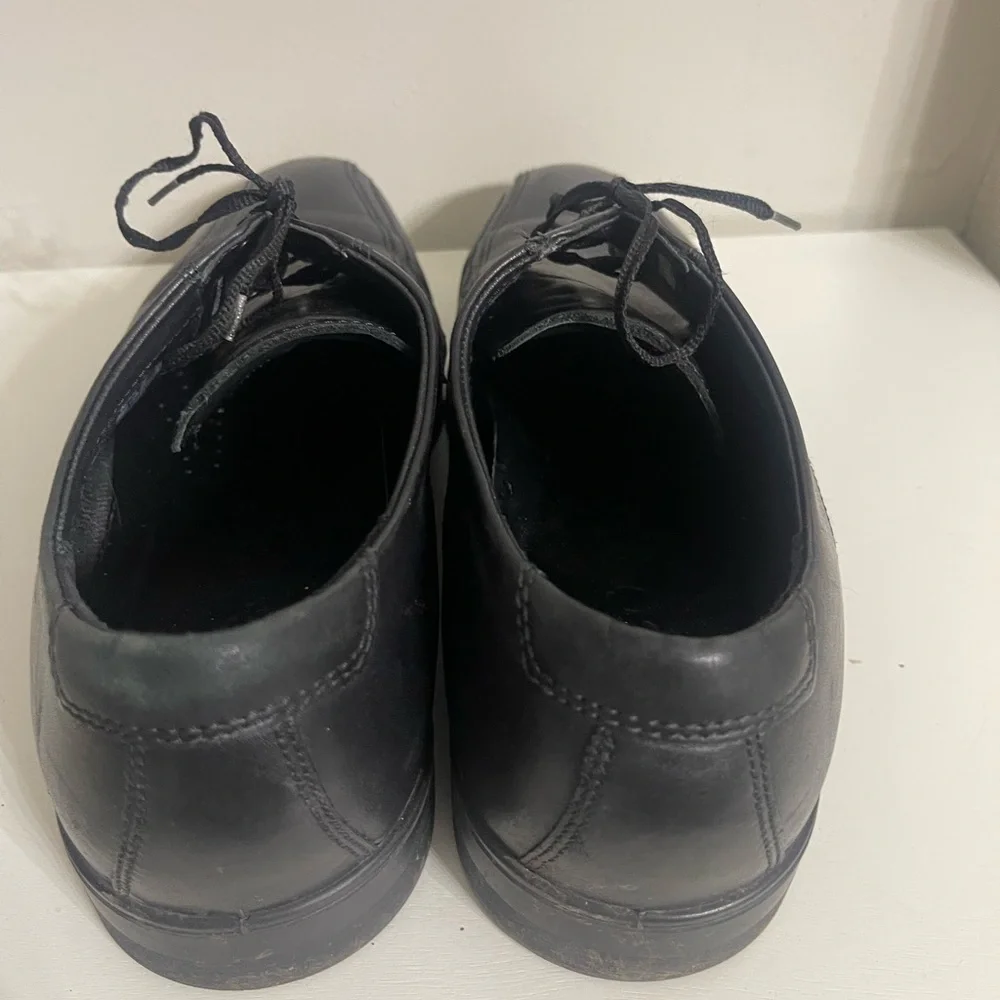 Ecco Black Leather Footwear Size‎ 12